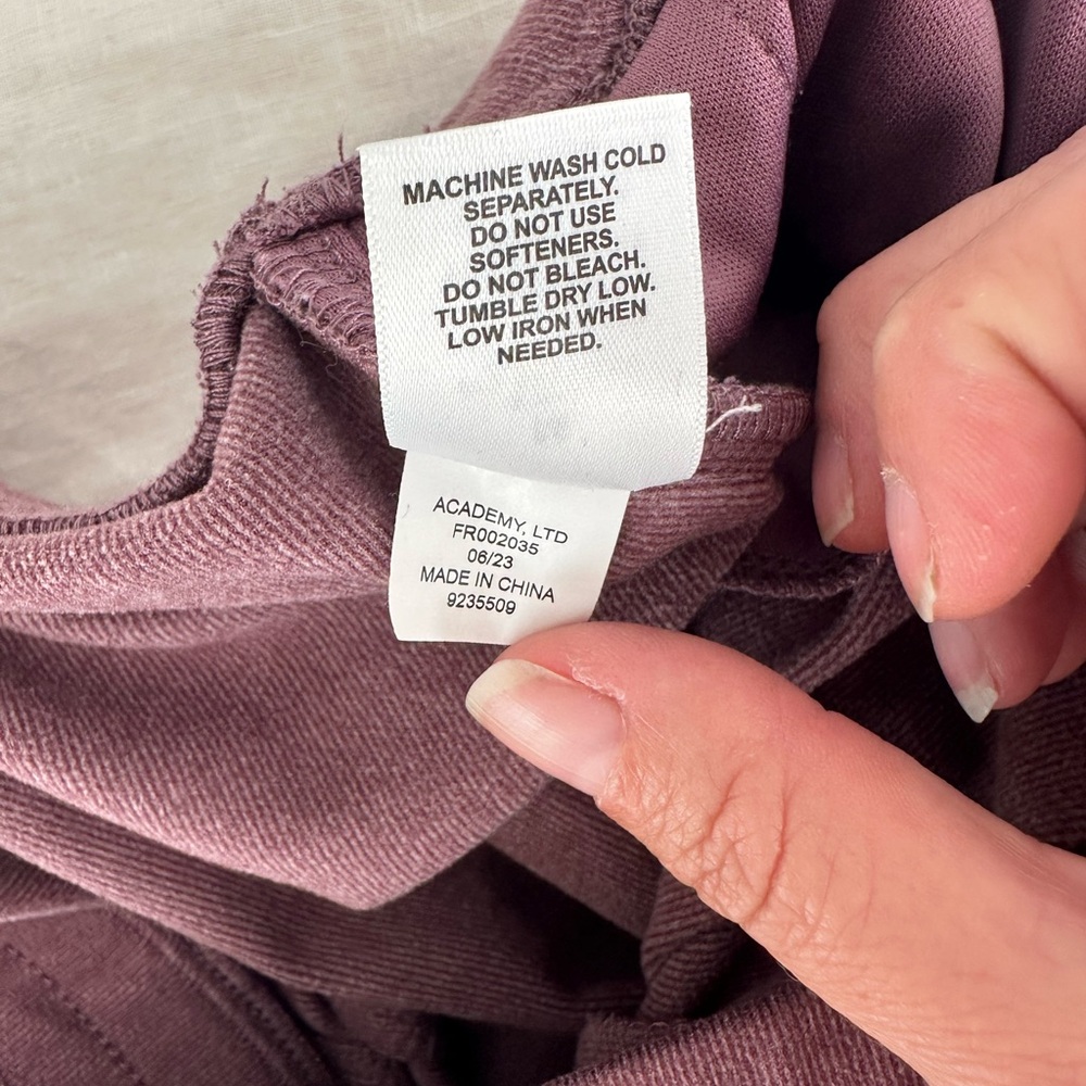 Freely Mauve Cozy Joggers Elevated Lounge Athleisure Workout - Picture 6 of 7